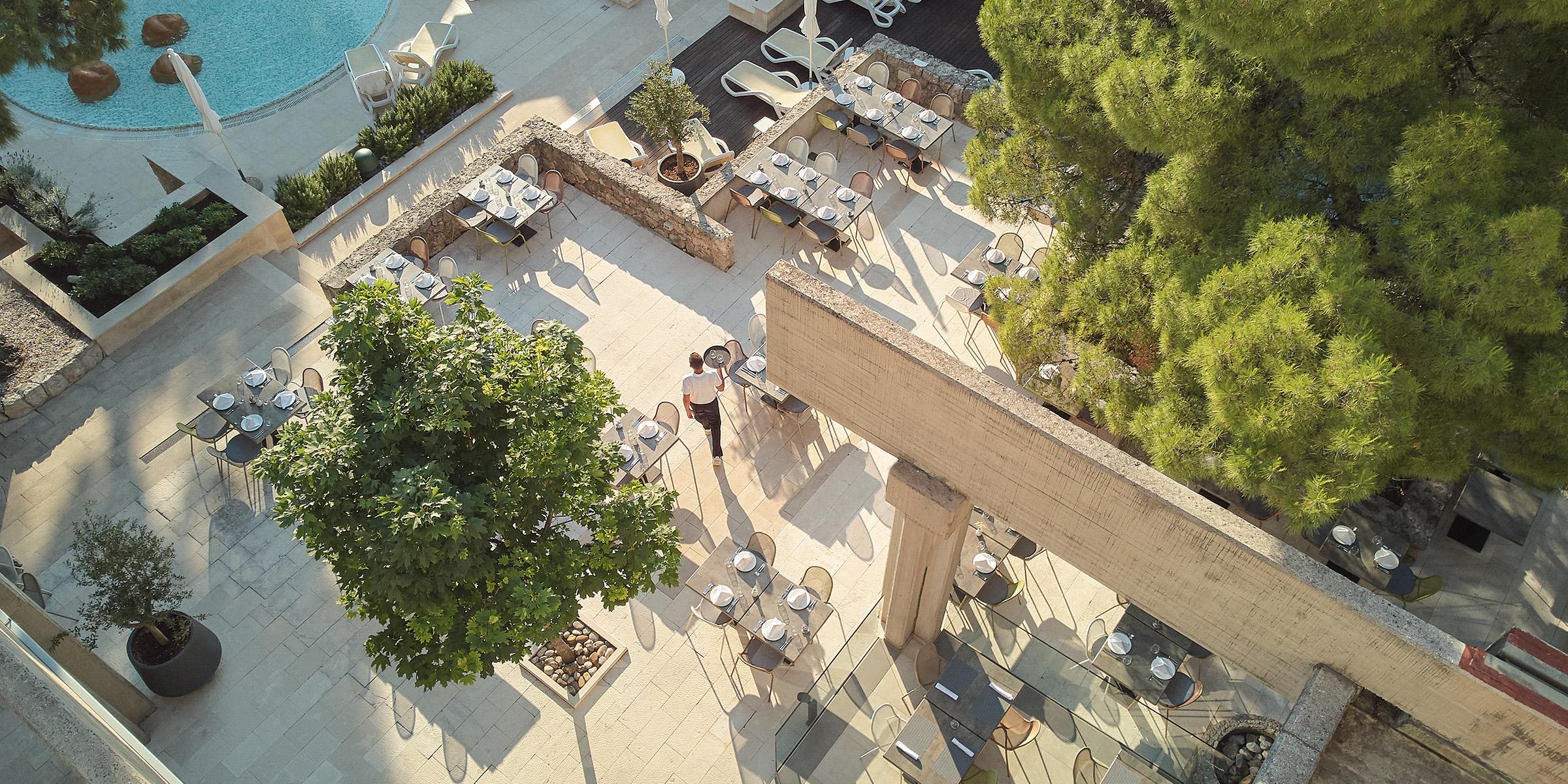 Bluesun Hotel Soline Brela Exterior foto