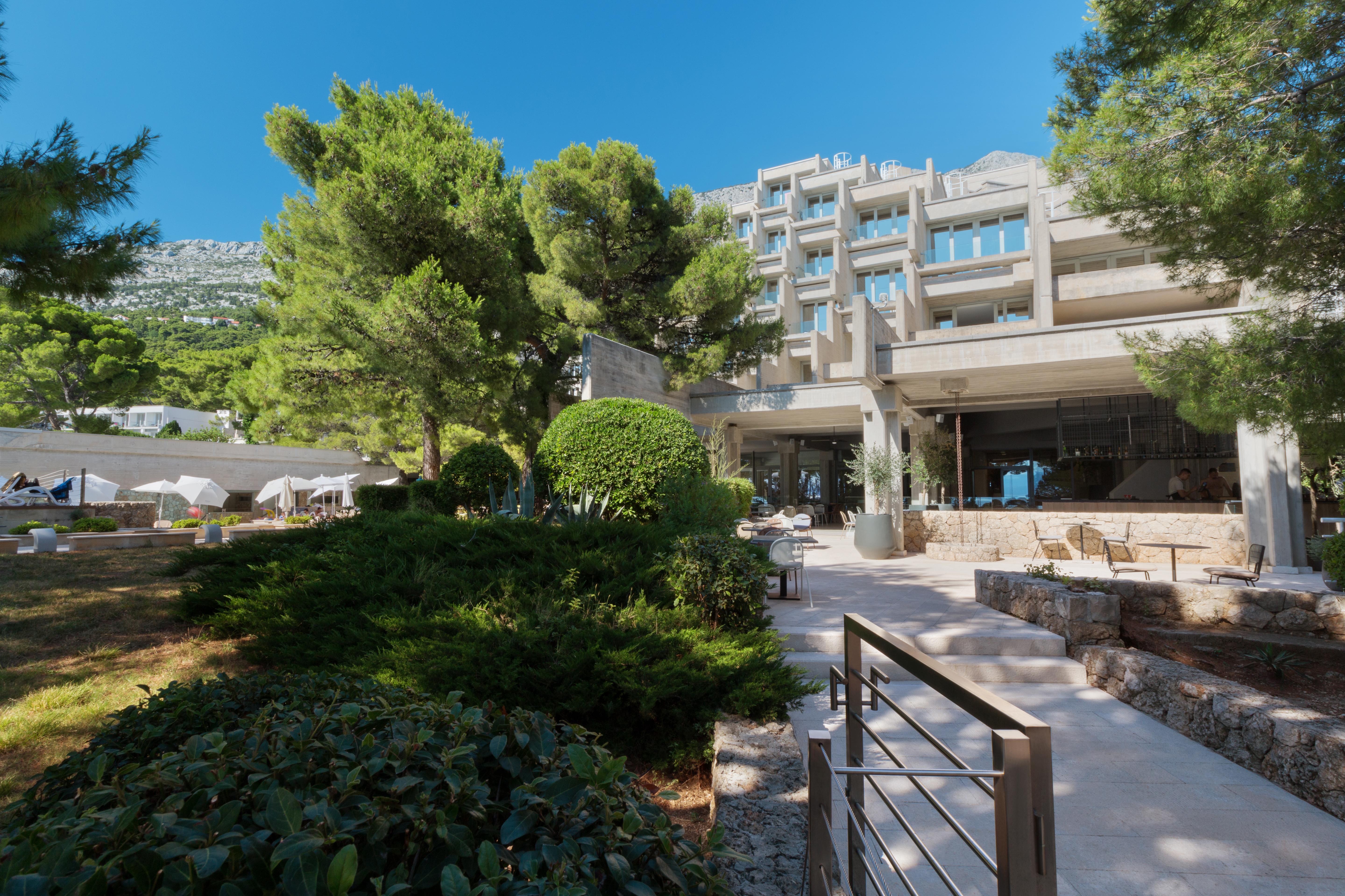 Bluesun Hotel Soline Brela Exterior foto