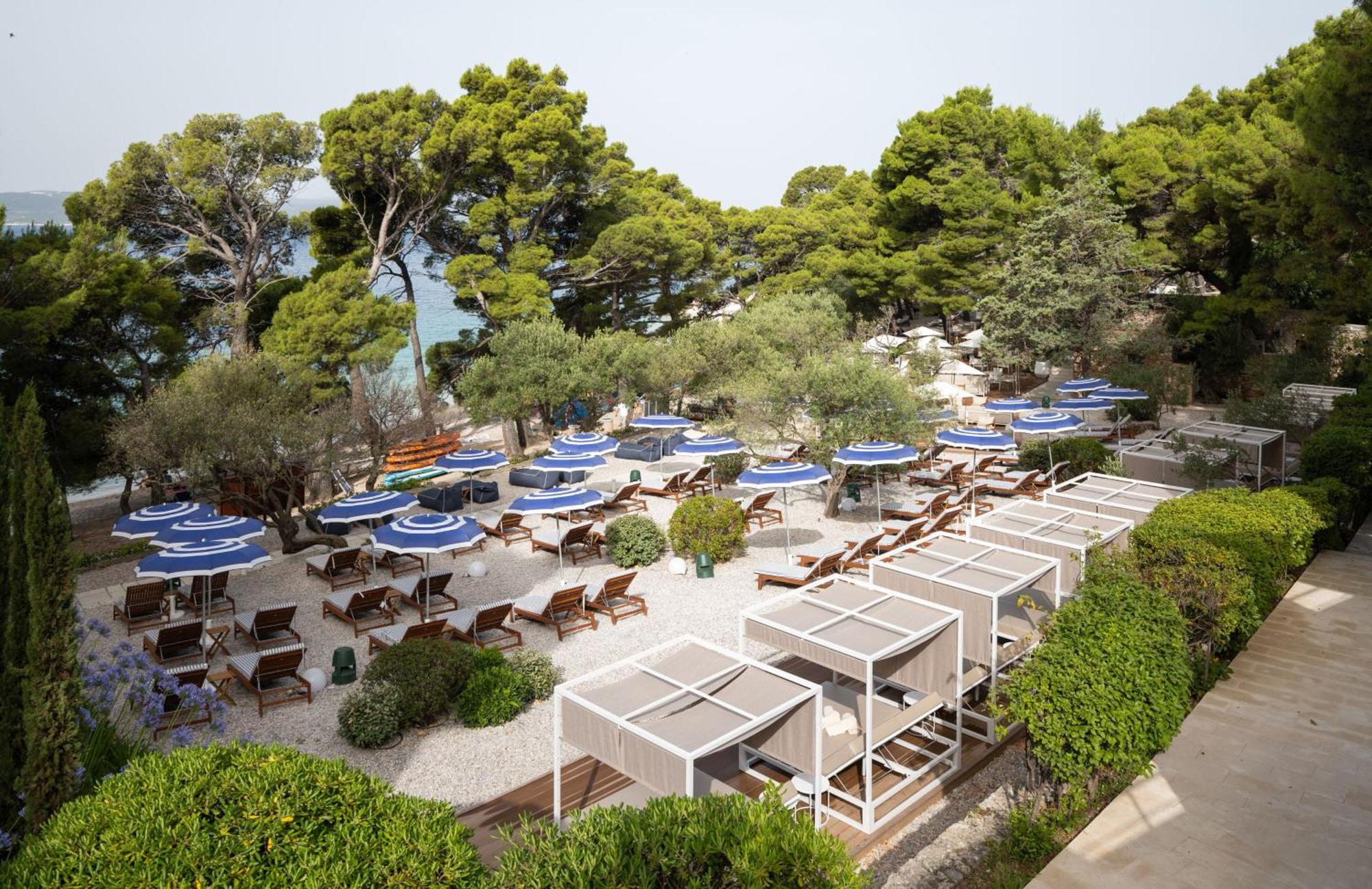 Bluesun Hotel Soline Brela Exterior foto